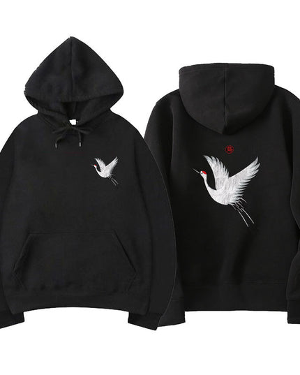 Hip Hop Hoodie Embroidered Hoodie