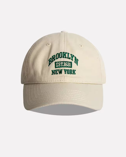 Soft Cotton Letter Embroidered Baseball Cap for Women Men Casual Outdoor Sports Curved Brim Visor Hats Unisex Hip Hop Dad Caps
