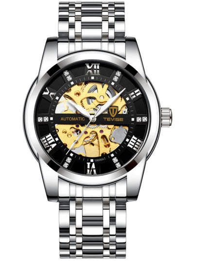 Men''S Fashion Watch Fashion Automatic Mechanical Watch Hollow Watch Watch Waterproof Men''S Watch