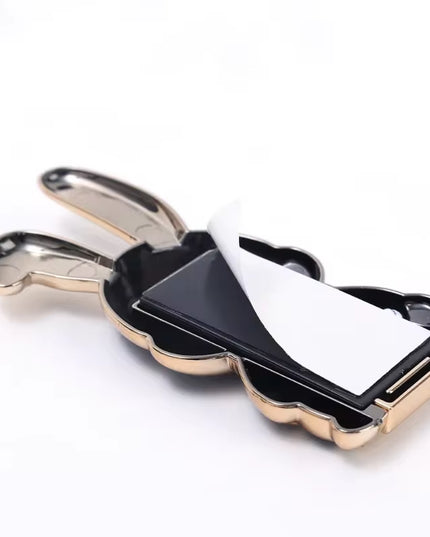Finger Ring Phone Holder Desktop Ultra-Thin Cartoon Rabbit Phone Stand Foldable Buckle Adhesive Pull Rod Support Frame