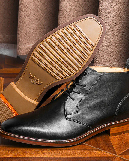 Desai Upgraded Men'S Brock Carved Business British Style Leather Men'S Boots OS6605H