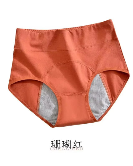 Panties for Menstruation Cotton Menstrual Panties High Waist Period Underwear Culotte Menstruelle Leak Proof Bragas Menstruales