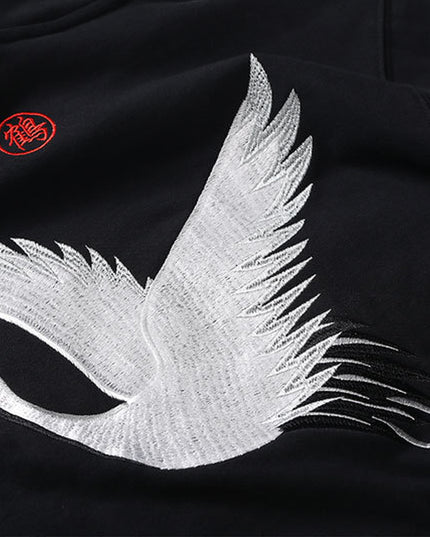 Hip Hop Hoodie Embroidered Hoodie