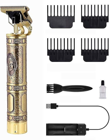 Men's Hair Trimmer & Shaver with Ear Cleaning Spoon Set