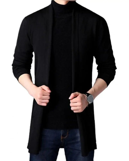 Useful Cardigan Sweater All Match Autumn Knitting Sweater Men Winter Knitting Sweater Coat