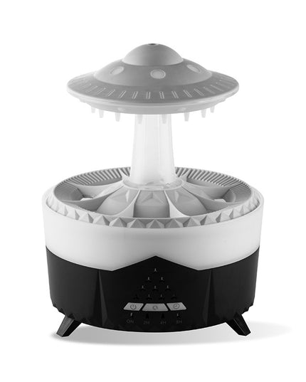 New UFO Raindrop Humidifier Water Drop Air Humidifier USB Aromatherapy Essential Oils Aroma Air Diffuser Household Mist Maker Home Decor