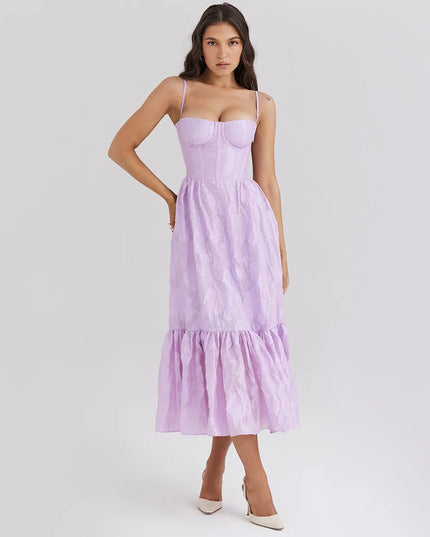 Summer Birthday Dress for Women 2024 New in Floral Print Elegant and Beautiful Dresses Casual Holiday Party Dresses