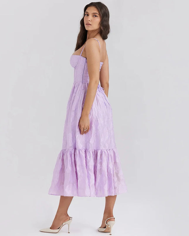 Summer Birthday Dress for Women 2024 New in Floral Print Elegant and Beautiful Dresses Casual Holiday Party Dresses
