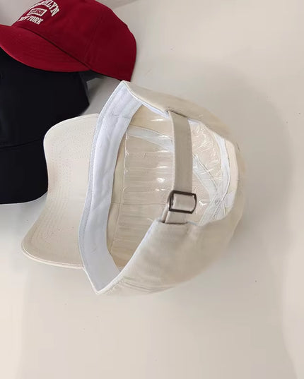 Soft Cotton Letter Embroidered Baseball Cap for Women Men Casual Outdoor Sports Curved Brim Visor Hats Unisex Hip Hop Dad Caps