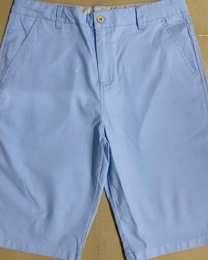 Designer New Linen Shorts Men Casual Beach Short Men Brand Wild Leisure Solid Cargo Shorts for Men Bermuda Masculina Bermudas