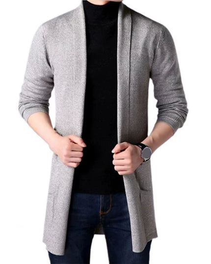 Useful Cardigan Sweater All Match Autumn Knitting Sweater Men Winter Knitting Sweater Coat