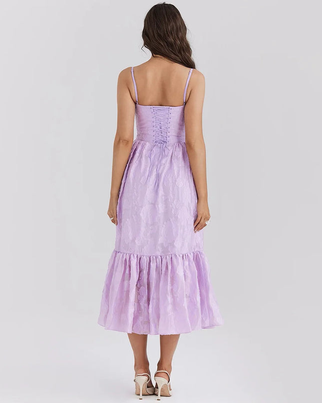 Summer Birthday Dress for Women 2024 New in Floral Print Elegant and Beautiful Dresses Casual Holiday Party Dresses