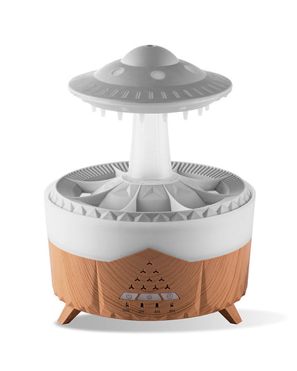 New UFO Raindrop Humidifier Water Drop Air Humidifier USB Aromatherapy Essential Oils Aroma Air Diffuser Household Mist Maker Home Decor