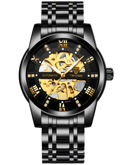 Men''S Fashion Watch Fashion Automatic Mechanical Watch Hollow Watch Watch Waterproof Men''S Watch