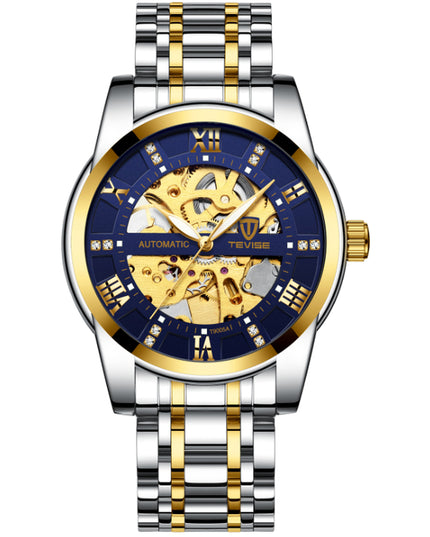 Men''S Fashion Watch Fashion Automatic Mechanical Watch Hollow Watch Watch Waterproof Men''S Watch