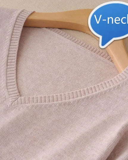 Plus Size S-XXXL Women Wool Pure Cashmere Sweater Pull Femme Long Sleeve Women Knitting Sweaters Pullovers 18 Colors