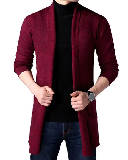 Useful Cardigan Sweater All Match Autumn Knitting Sweater Men Winter Knitting Sweater Coat