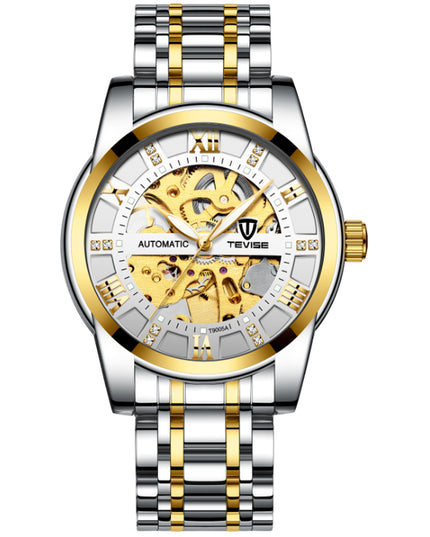 Men''S Fashion Watch Fashion Automatic Mechanical Watch Hollow Watch Watch Waterproof Men''S Watch