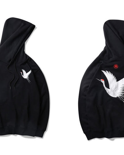 Hip Hop Hoodie Embroidered Hoodie