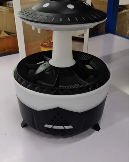 New UFO Raindrop Humidifier Water Drop Air Humidifier USB Aromatherapy Essential Oils Aroma Air Diffuser Household Mist Maker Home Decor