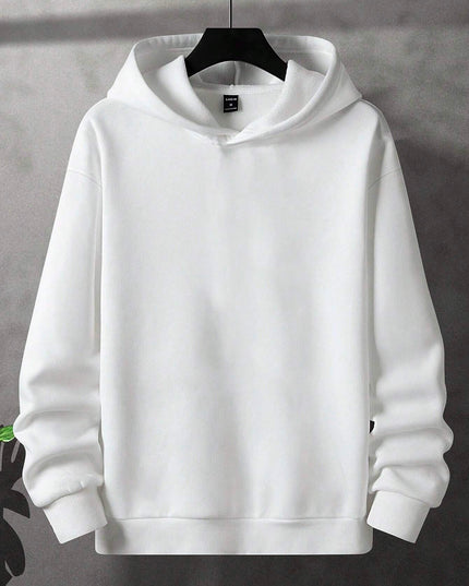 Manfinity Homme Men'S Ultra Loose Fit Moon & Planet Printed Hoodie