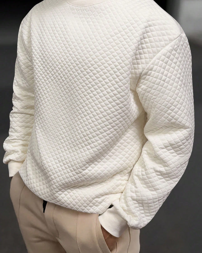 Manfinity Homme Men'S Drop Shoulder Plain Long Sleeve Going Out Casual Sweatshirt, Boyfriend Gift