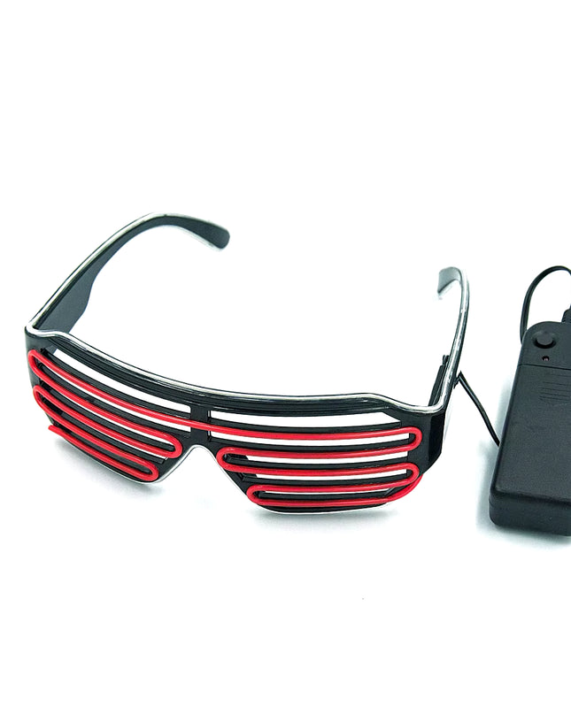 Glowing Glasses LED Gafas Luminous Bril Neon Christmas Glow Sunglasses Flashing Light Glass for Party Supplies Prop Costumes New