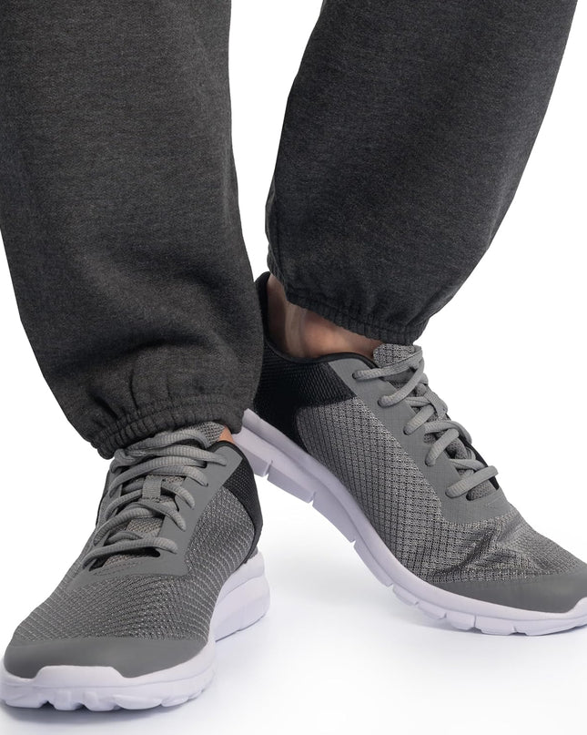 Eversoft Fleece Elastic Bottom Sweatpants with Pockets, Relaxed Fit, Moisture Wicking, Breathable