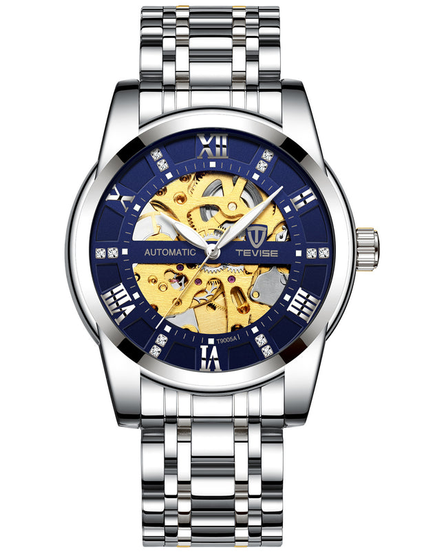 Men''S Fashion Watch Fashion Automatic Mechanical Watch Hollow Watch Watch Waterproof Men''S Watch