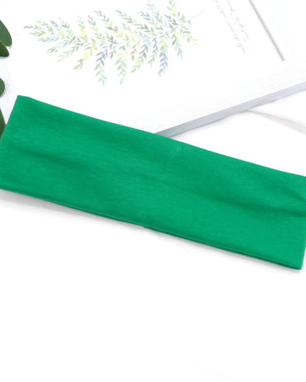 Elastic Cotton Hairband Fashion Headbands for Women Men Solid Running Fitness Yoga Hair Bands Stretch Makeup Hair Accessories