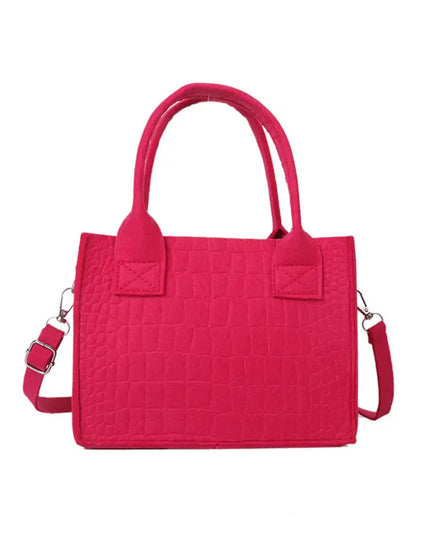 2023 New Pu Leather Women'S Crossbody Bags with Stylish Red Wide Shoulder Strap Fashionable Shoulder Solid Color Underarm Bags