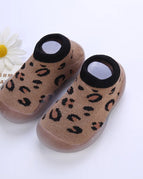 Coffee Leopard Print / 6-12 Months