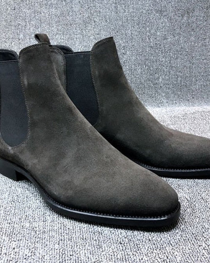 Antonios Suede Leather Boots Men