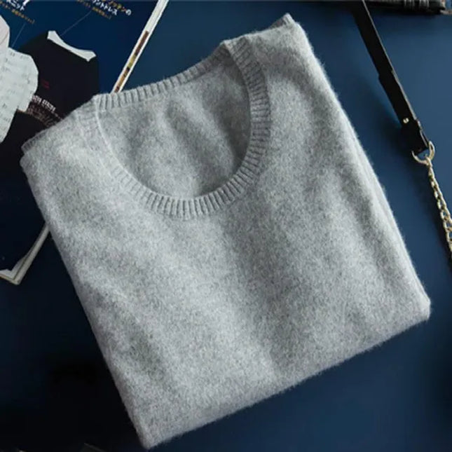 Plus Size S-XXXL Women Wool Pure Cashmere Sweater Pull Femme Long Sleeve Women Knitting Sweaters Pullovers 18 Colors