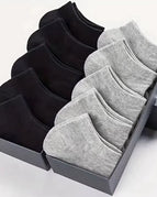 10 Pairs Bkgy / One Size