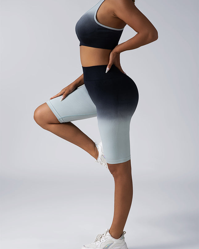 Workout Sets for Women 2 Piece Seamless Crop Tank High Waist Shorts Yoga Outfits,Workout Outfits for Women 2 Piece Seamless Sport Bra High Waist Yoga Leggings Sets