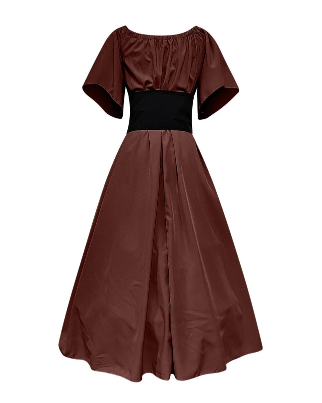 Womens Renaissance Faire Dresses Medieval Irish Traditional plus Size Dresses Ruffle over Dress Corset Retro Cosplay Gown