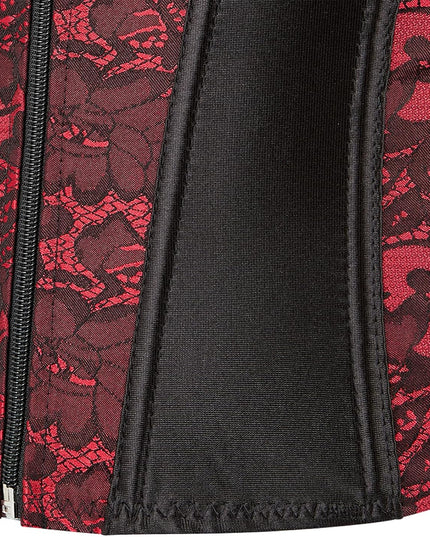 Women Sexy Boned Lace up Corsets and Strap Bustiers Top Overbust Shaper