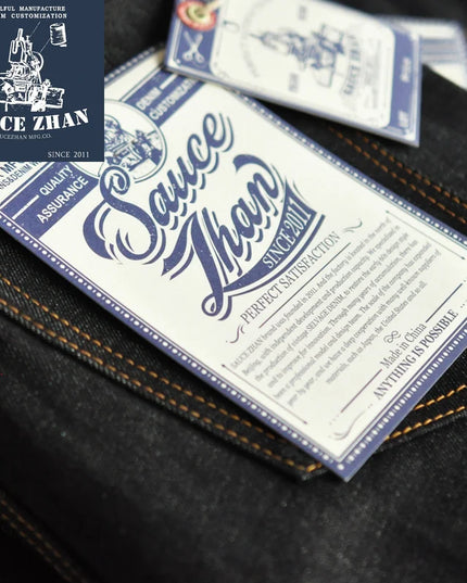 315XX Taper Fit Selvedge Denim Jeans for Men Denim Jeans Unwashed BLUE Jeans 14.5 Oz Motorcycle Jeans
