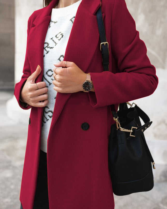 Woolen Coat Woman