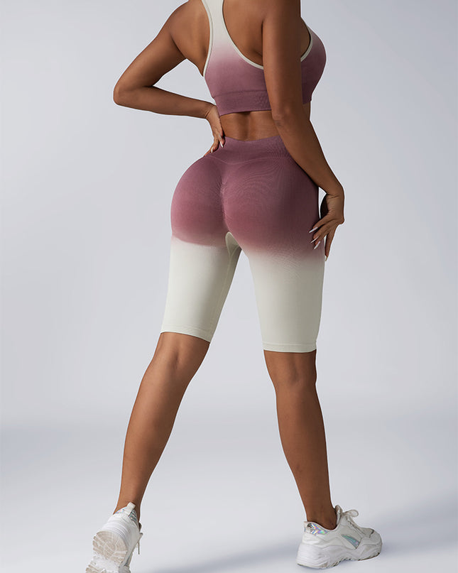 Workout Sets for Women 2 Piece Seamless Crop Tank High Waist Shorts Yoga Outfits,Workout Outfits for Women 2 Piece Seamless Sport Bra High Waist Yoga Leggings Sets