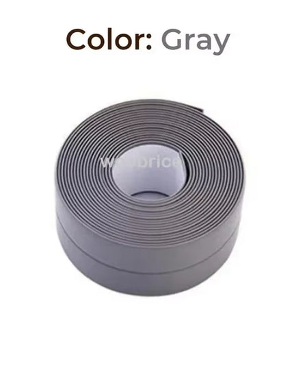 1 Roll PVC Sealing Strip Tape for Bathroom Bath Toilet Kitchen Caulk Tape Self Adhesive Waterproof Wall Sticker Mold Proof Tapes