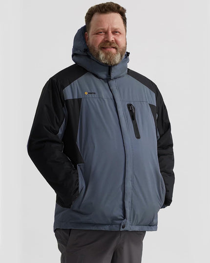 Men'S Ski Snow Jacket Warm Winter Waterproof Coat Snowboard Rain Jacket Hooded Windproof Windbreaker