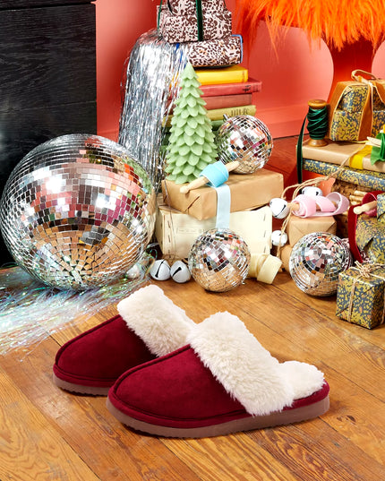 Fluffy Winter Slippers for Women Furry Fuzzy Home Shoes Faux Fur House Plush Slippers Indoor Warm Comfy Mute Flats Slide