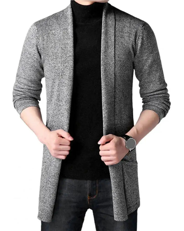 Useful Cardigan Sweater All Match Autumn Knitting Sweater Men Winter Knitting Sweater Coat