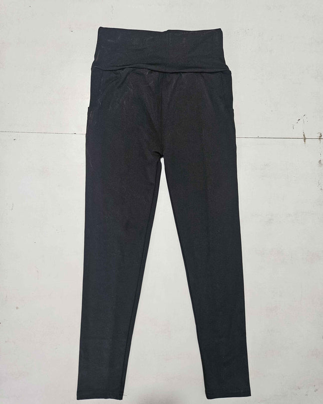 Soft & Comfy Slim Elastic Tights With Side Pockets