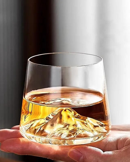 Japanese Mount Fuji Glass