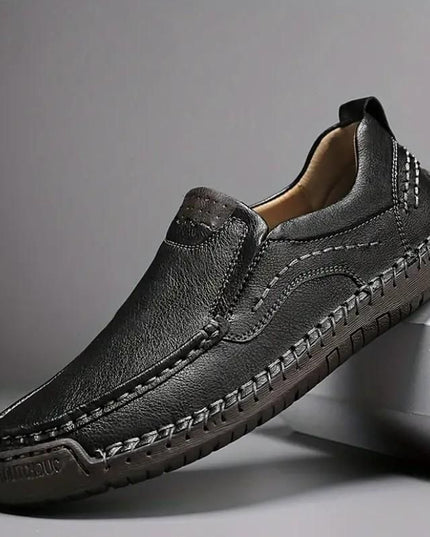 Men's Stitching Breathable Anti-skid Slip On Shoes