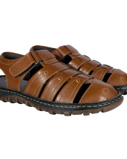 AM PM Men's Daily wear Leather Sandals