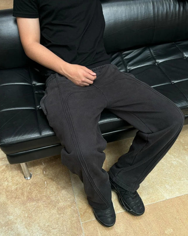 Men's Elastic Waist Sweatpants with Drawstring (Pack of 2) Track Pant